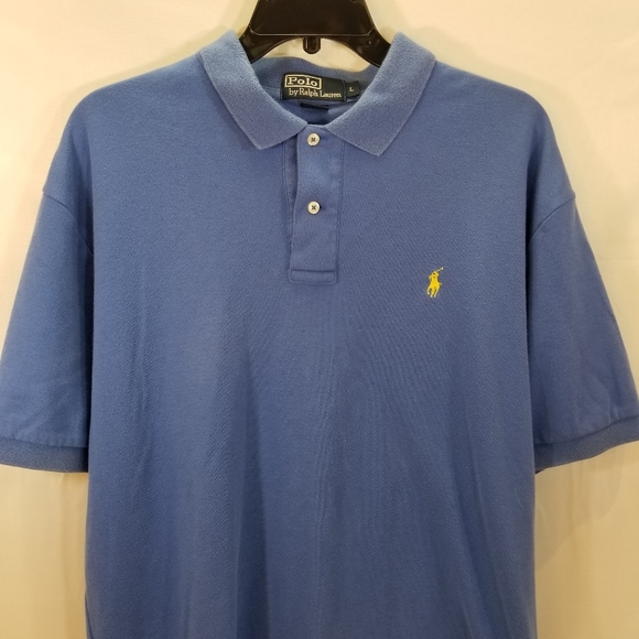 Polo Ralph Lauren Royal Blue Polo Shirt Large - Picture 4 of 15